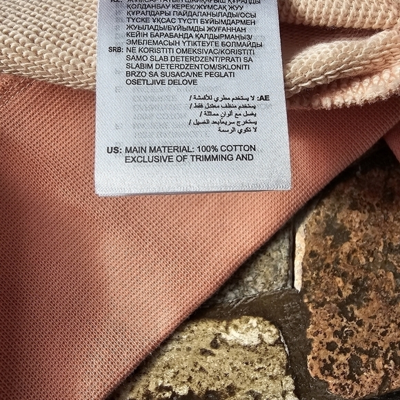 NWT Adidas x 11 Honoré Sweatshirt, Oversized, Halo Blush, 1X - Picture 15 of 16